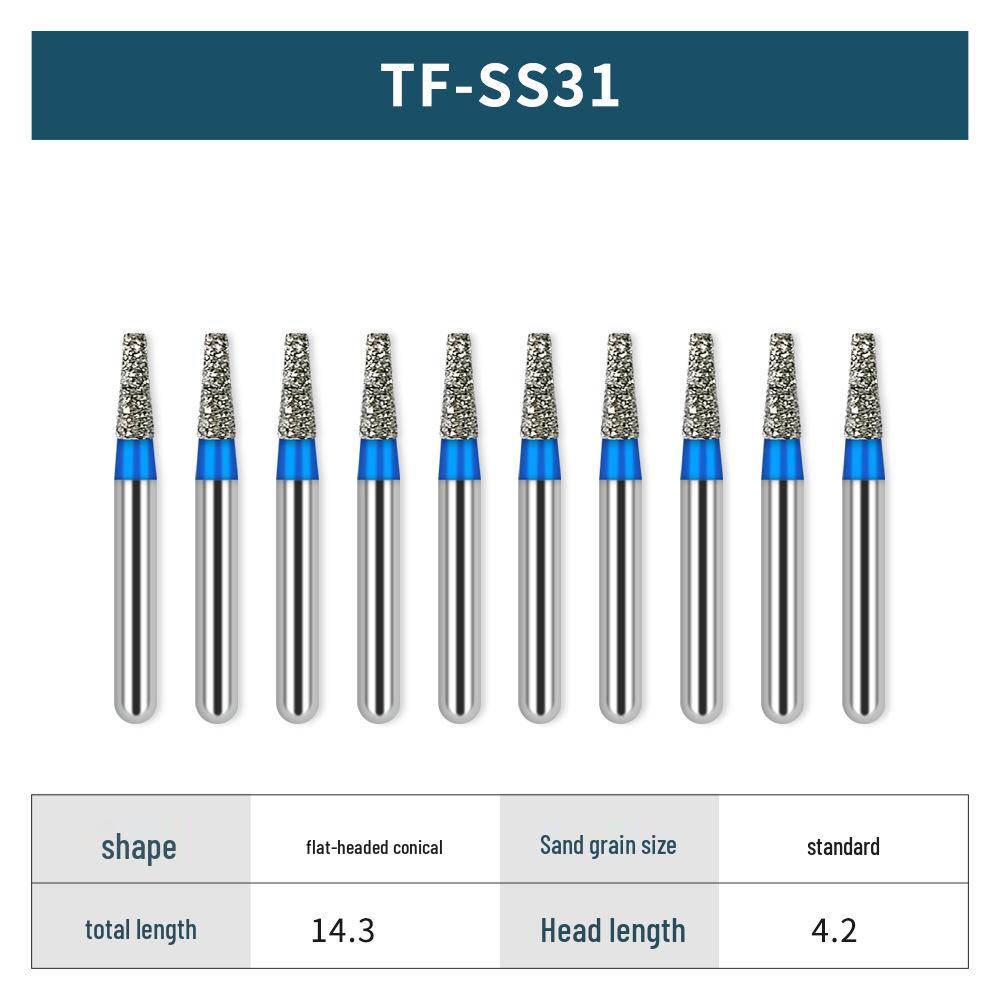 High-Speed Diamond Dental Burs for Polishing, Grinding, and Oral Care