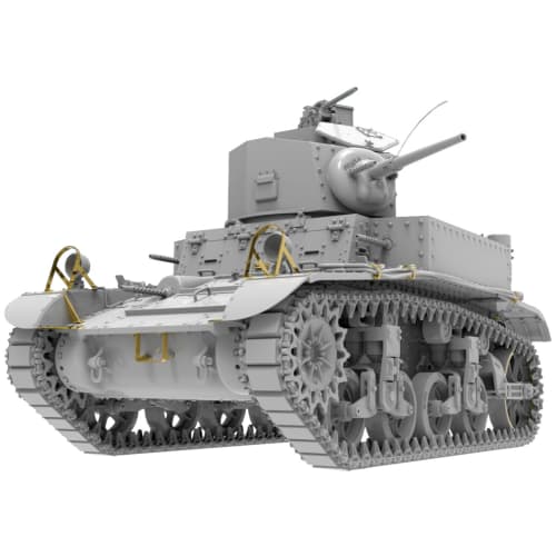 Miniart 1/35 M3 Stuart Early Diesel Plastic Model Kit MA35417 (Tank)