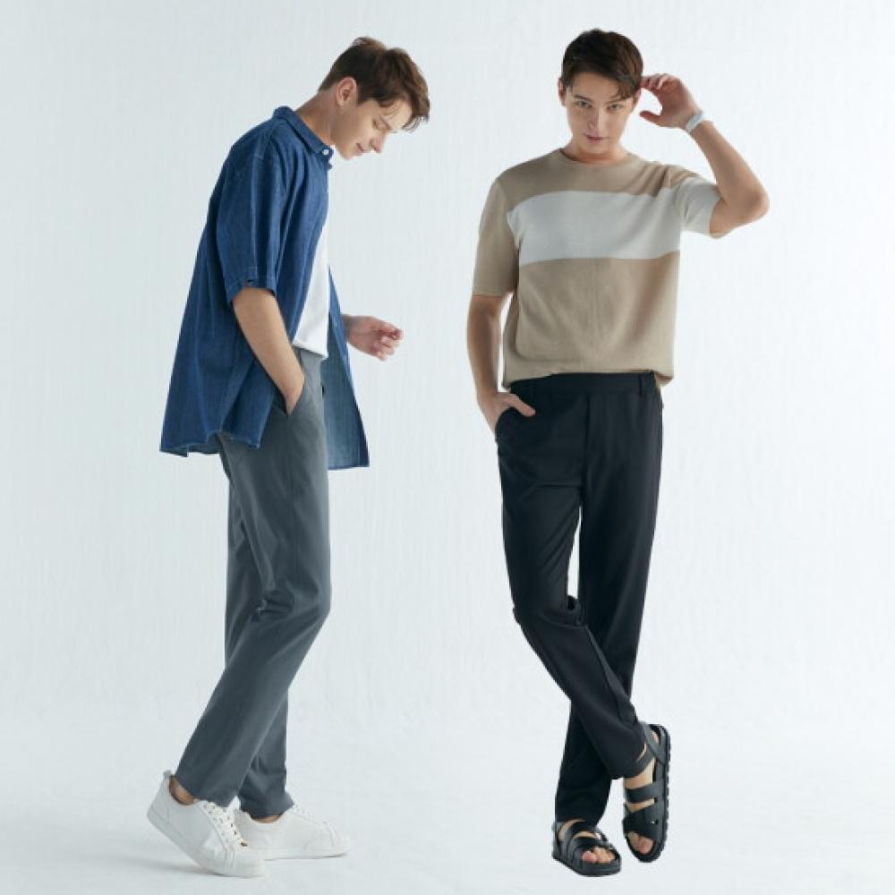 Baiyu Mens Tapered Cool Pants Set 2 Pwtm