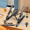 Tablet Stand Laptop Stand Notebook Holder Portable Aluminum Alloy Laptop Cooling Holder Fan Portable Laptop Cooling Holder