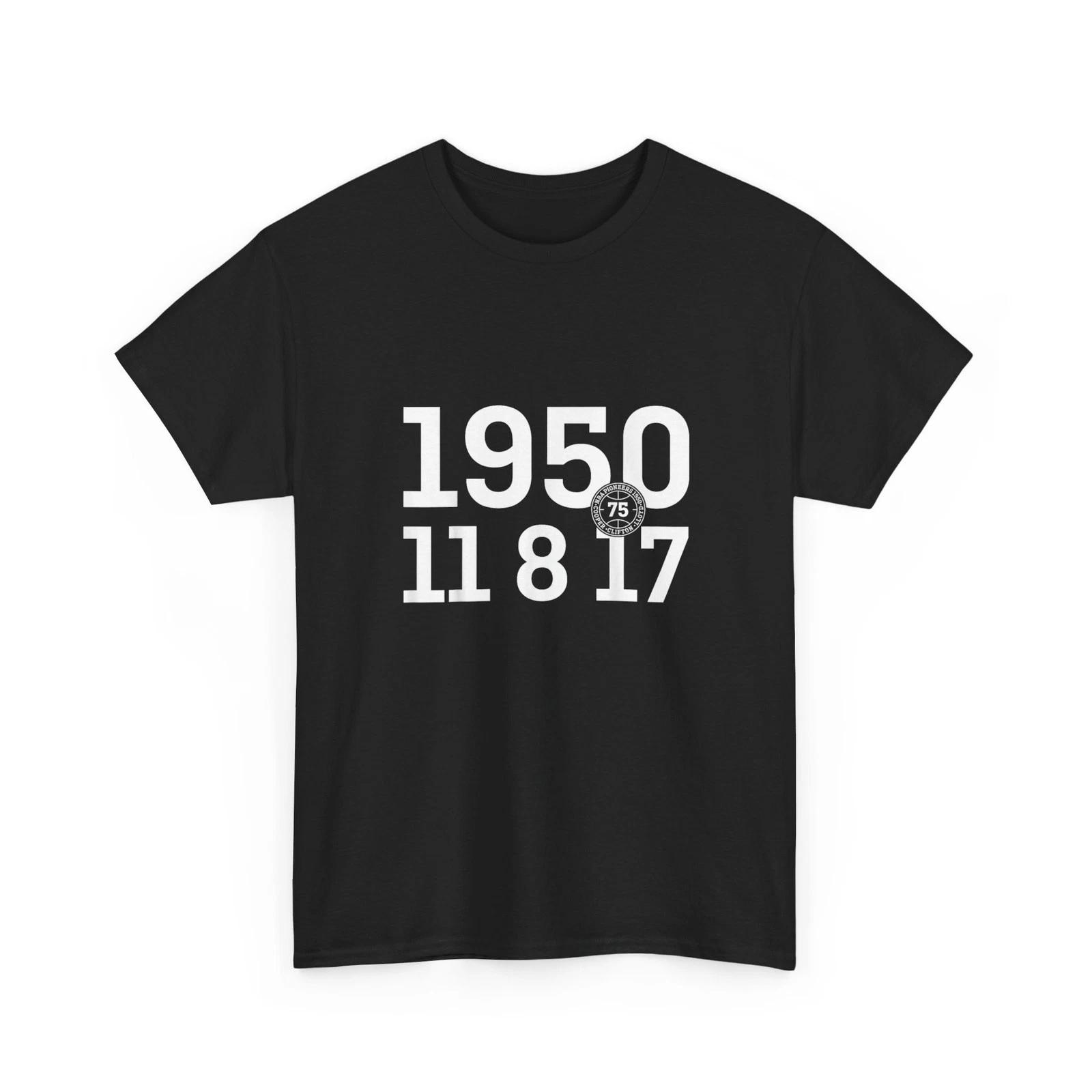 

75th Anniversary 1950 11 8 17 T-shirt L