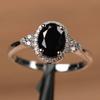 Sølvbelagte Ringer for Kvinner Rubin Smaragd Safir Smykker Bryllup Forlovelsesring Engros Størrelse 6-10