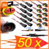 Automotive Connector Electric Motorcycle Connectors Waterproof Quick Connect Kit with Wire,Suitable for Cars and Ships Connector