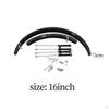 Folding Bike Mudguard Front & Rear Fenders Bicycle Set Simple Installation Mud Guard Full