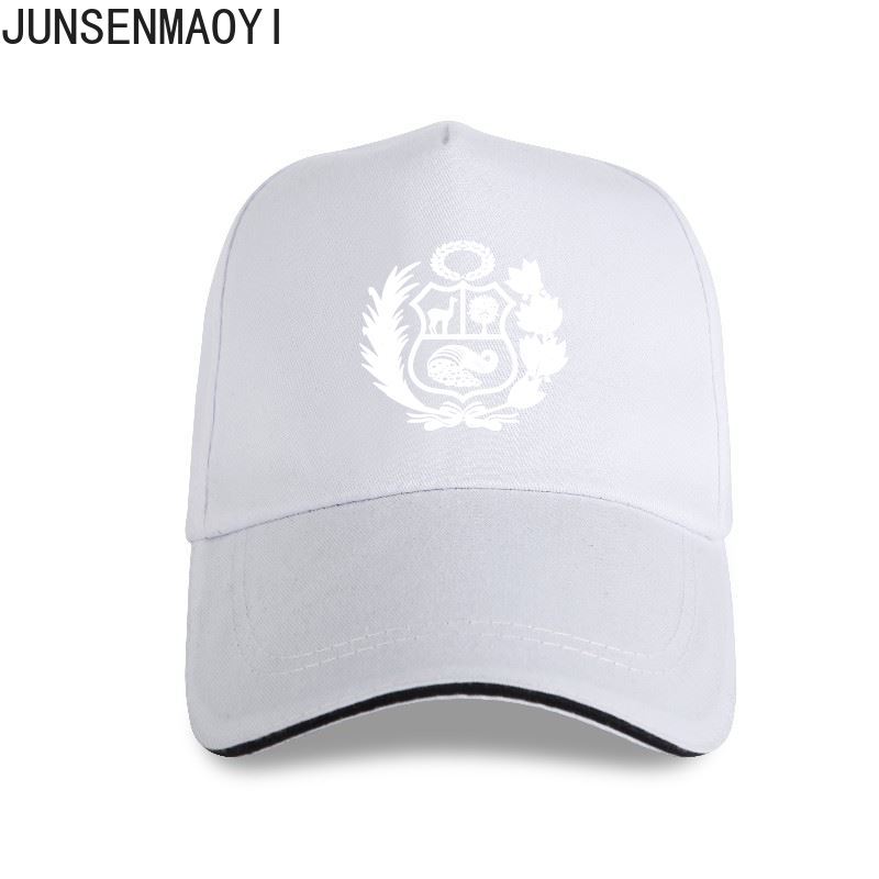 Men Women Baseball Cap Peru Peruvian Coat of Arms White Slim Fit Tops Unisex Fashion Snapback Trucker Cap Hip Hop Hats