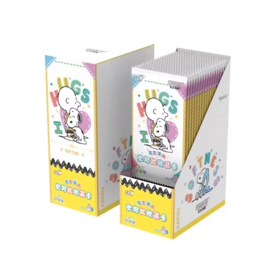 Genuine Peanuts Snoopy Card Partner Pack GR Retro Trendy Card Peanuts Girl Comic Character Collection Cards Toys Gifts