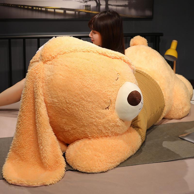 Lying Rabbit Plush Toy Cartoon Animal Stuffed Doll Decoration Kids Gift Cute