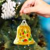 Christmas Bells For Decoration Glass Home Decor Aesthetic Colorful Bells Holiday Christmas Decorations For Indoor Wall Door