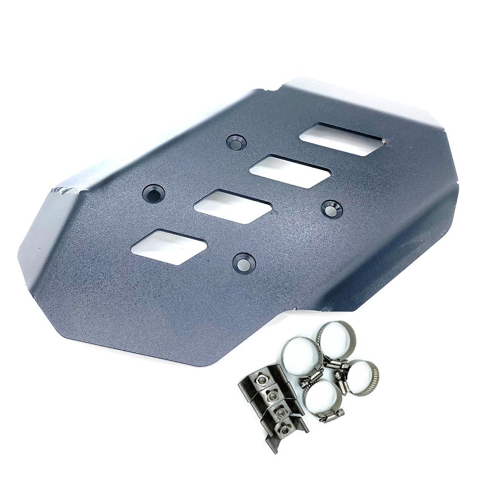 Cubierta protectora frontal del tubo de escape de aleación de aluminio para motocicleta Yamaha Tenere 700 XTZ 700 Tenere700 XT 700