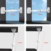 No Punching Child Safety Lock Adjustable Window Restrictor Multifunction Window Lock  Home