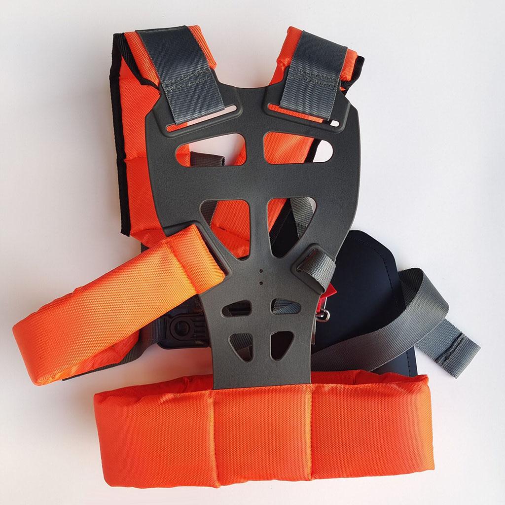 Curea pentru trimmer Ham dublu de umăr Curea reglabilă de susținere a umărului Confort Economie de efort Universal pentru cositoare cu fir, cositoare, perie