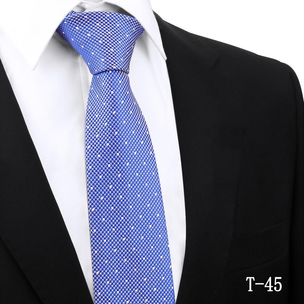 Handmade Paisley Stripe Jacquard Polyester Tie, 7.5cm