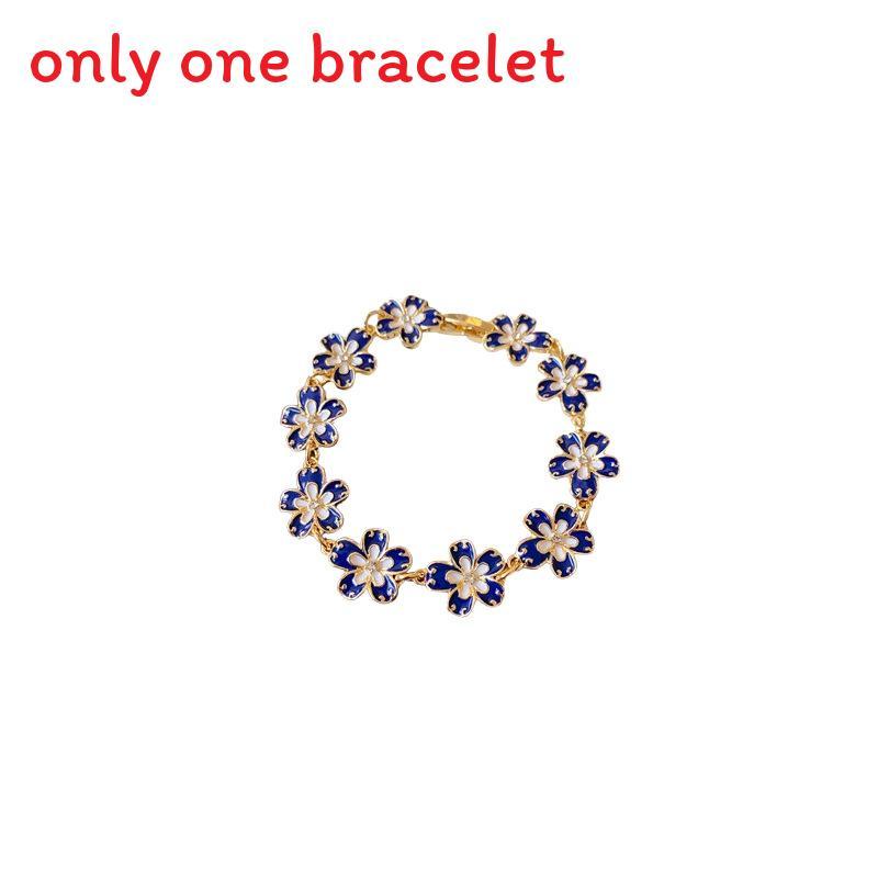 Elegant Alloy Flower Hand Chain With Rhinestone Accents For Stylish Women