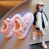 Girls' Shoes New Children's Comfortable Breathable Board Shoes Casual Shoes Spring, Autumn and Autumn Middle-aged Children's Little Girl Shoes Kor