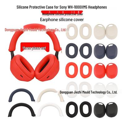 Copertura protettiva per cuffie Sony WH-1000XM5: Padiglioni auricolari, Guscio, Archetto e Tappi per le orecchie