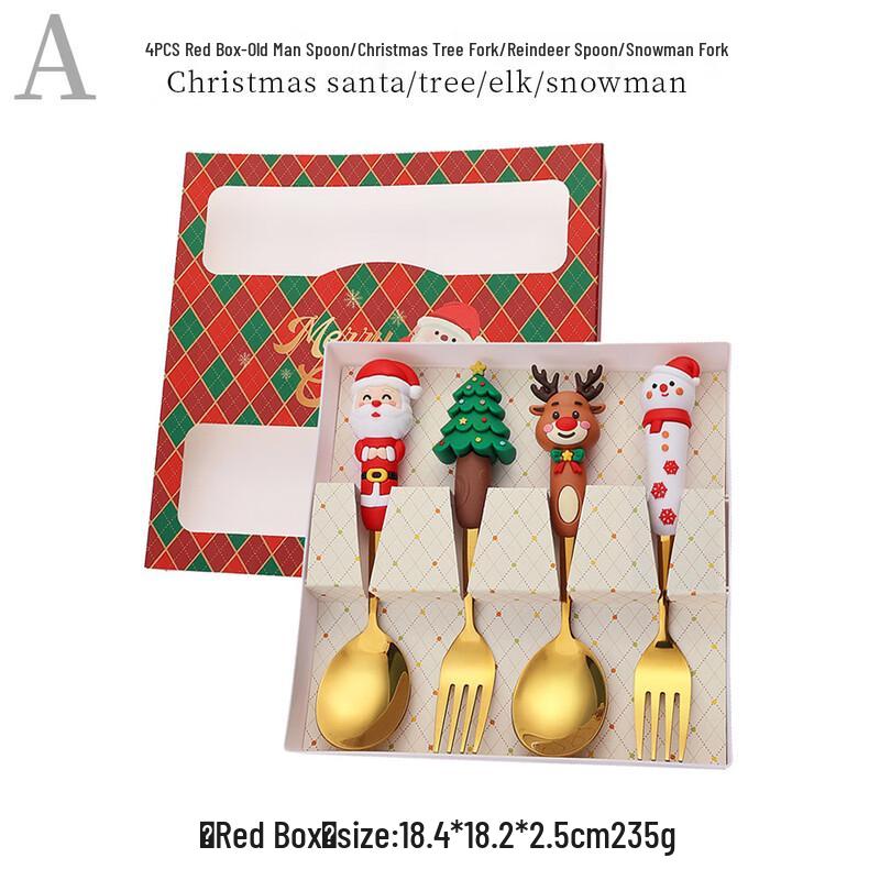 

Christmas Stainless Steel Cutlery Set