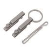 Hiking Titanium Alloy Buckle Ribbon Ending Buckles Belt Clip Quick Draw Keychain Hanging Buckles Key Ring