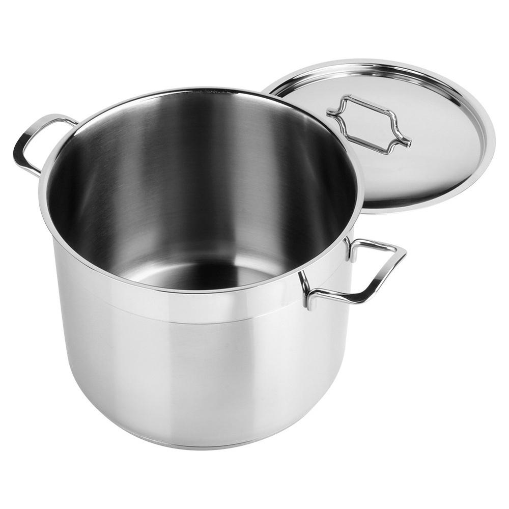 Steel Pot with Lid ANETT 24 Cm, 8 L