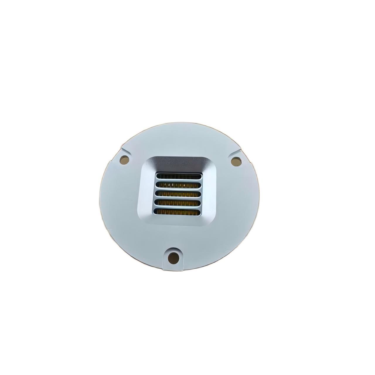 2  White Round Pneumatic Tweeter - Boutique HiFi Audiophile Speaker