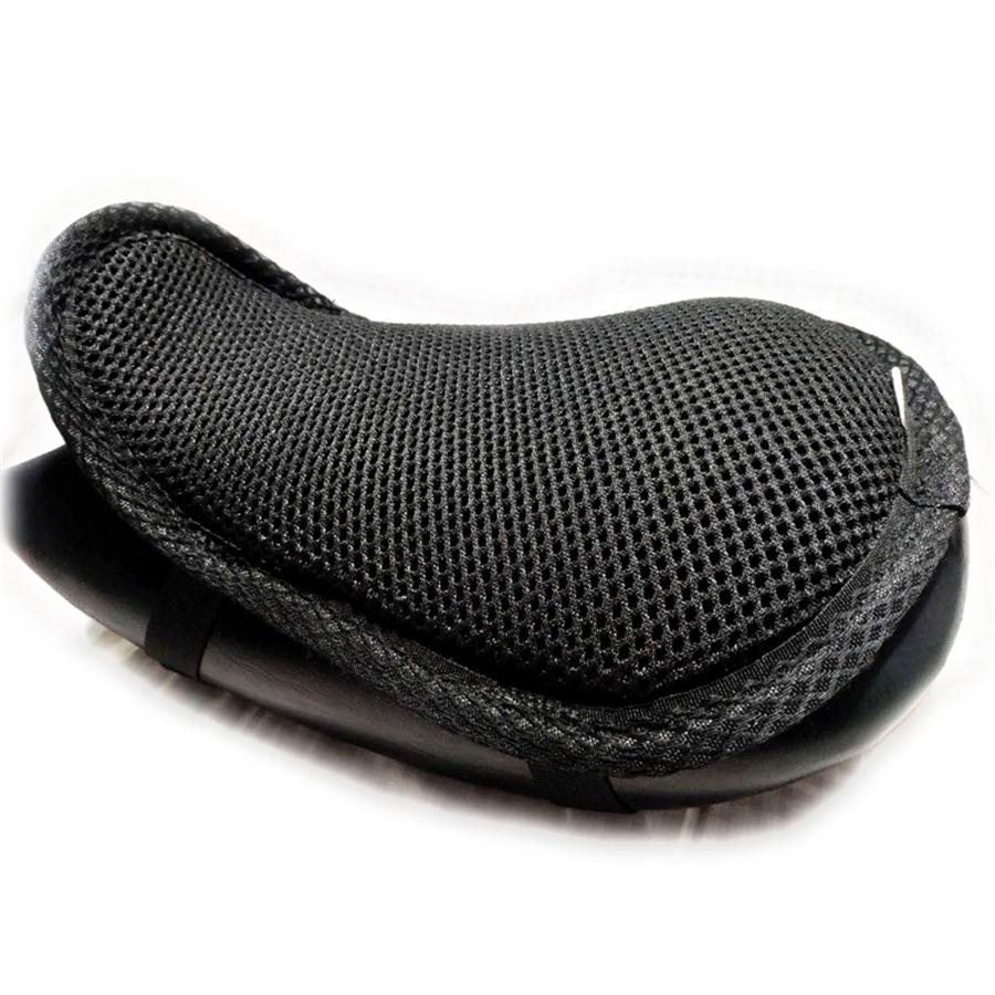 3 Layers Motorcycle Universal Seat Cover Cushion Protect Sunscreen Prevent Seat Sun Pad Waterproof 3D Mesh Honeycomb M Size