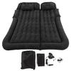 Auto Accessories 2‑In‑1 Multifunction Inflatable Travel Mattress PVC Flocking Soft Sleeping Rest Cushion for Car SUV