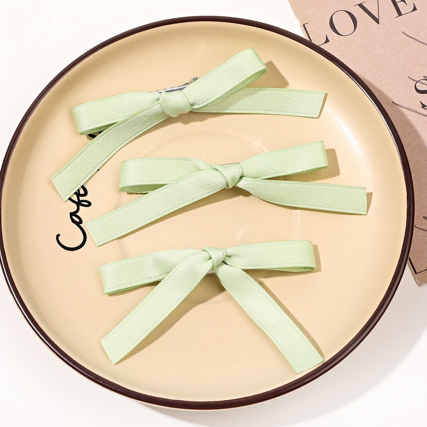 

3 шт./компл. бархатные заколки для волос с бантом для милых девочек, милые заколки, заколки, модные женские аксессуары для волос, заколки для волос, головные уборы