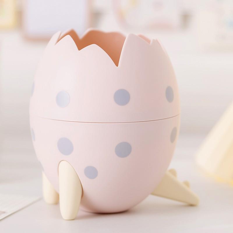 Charming Pig Pen Holder with Drawer: Large Capacity, Multi-functional Office & Student Desk Organizer
