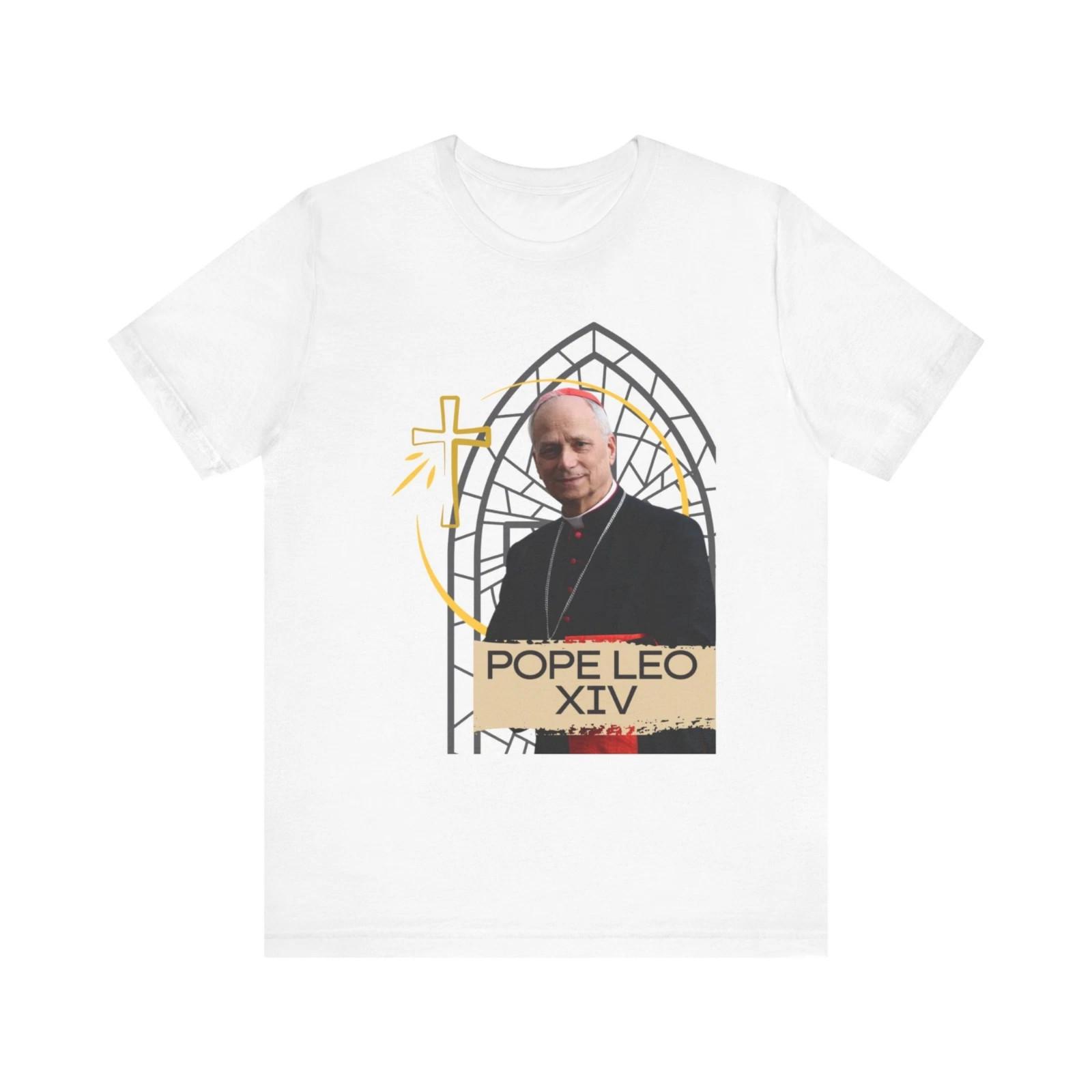 Pope Leo XIV Graphic T-shirt - Pope LEO XIV THANK YOU FATHER T-Shirt S разноцветный