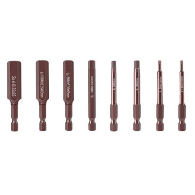 Magnetic Tips Set Hex Head Bits For DIY Repair Magnetic Tips Metal Construction Anti-slip Design For Charging Screwdrivers