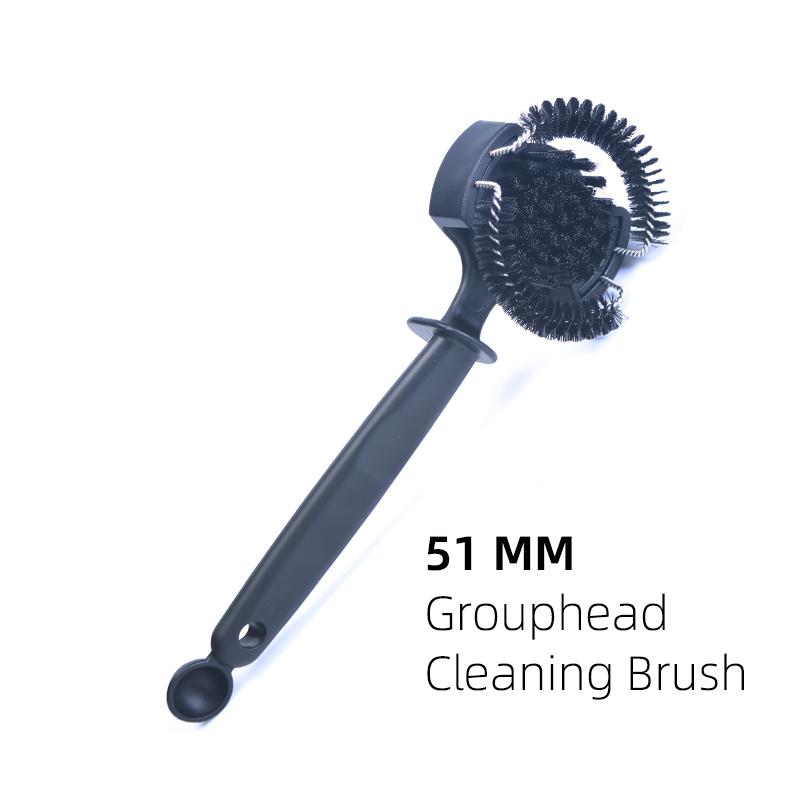 Coffee Machine Brush Cleaner Removable Coffee Maker Espresso Group Head Cleaning Round Brushes Cleaning Tool