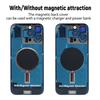 For iPhone 16 Plus Battery Back Cover with Camera Lens Phone Rear Housing Replacement Part for iPhone 16 Back Cover Glass
