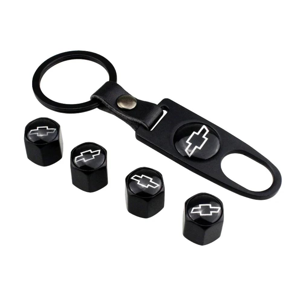 Car Wheel Metal Alloy Valve Caps For Chevrolet Cruze Malibu Spark Orlando Aveo Captiva Optra Trax Lacetti Tire Modification