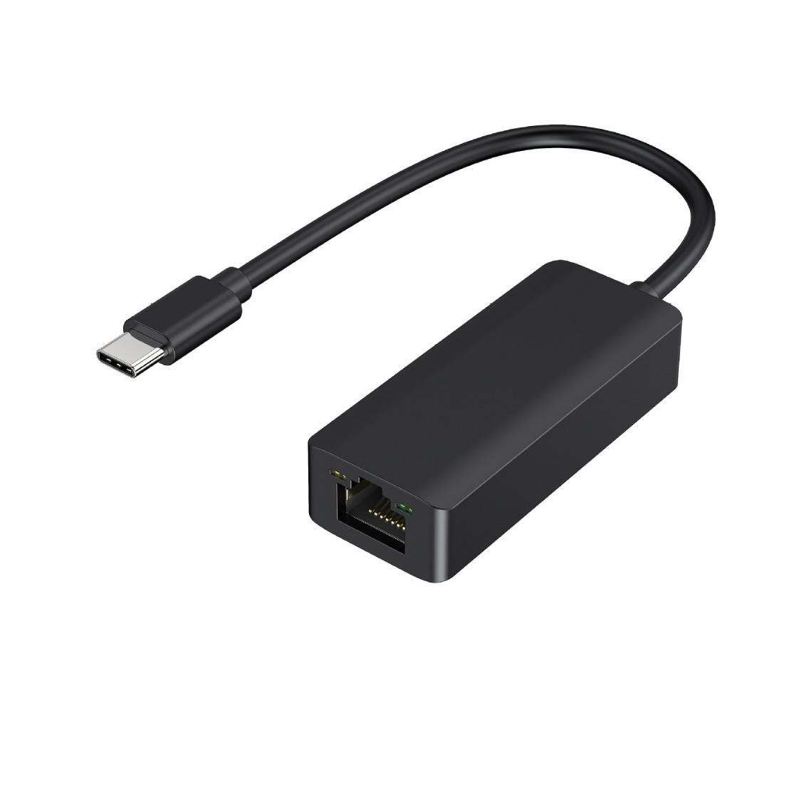 

USB Type-C Ethernet Adapter Network Card USB Type-C to RJ45 100Mbps Lan Internet Cable for MacBook PC Windows XP 7 8 10 LUX