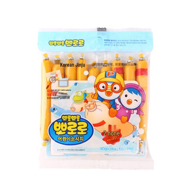 Pororo Baby Snack Cod Sausage