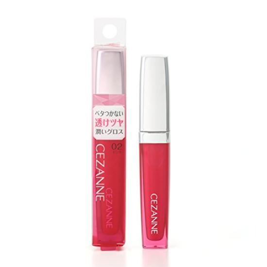 Cezanne Gel Gloss Lip 02 Pink 4.1g