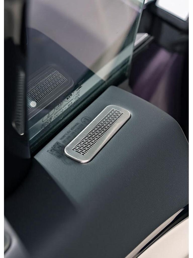 Zhijie R7 Electric Car Door Air Vent Stainless Steel Cover Interior Decor