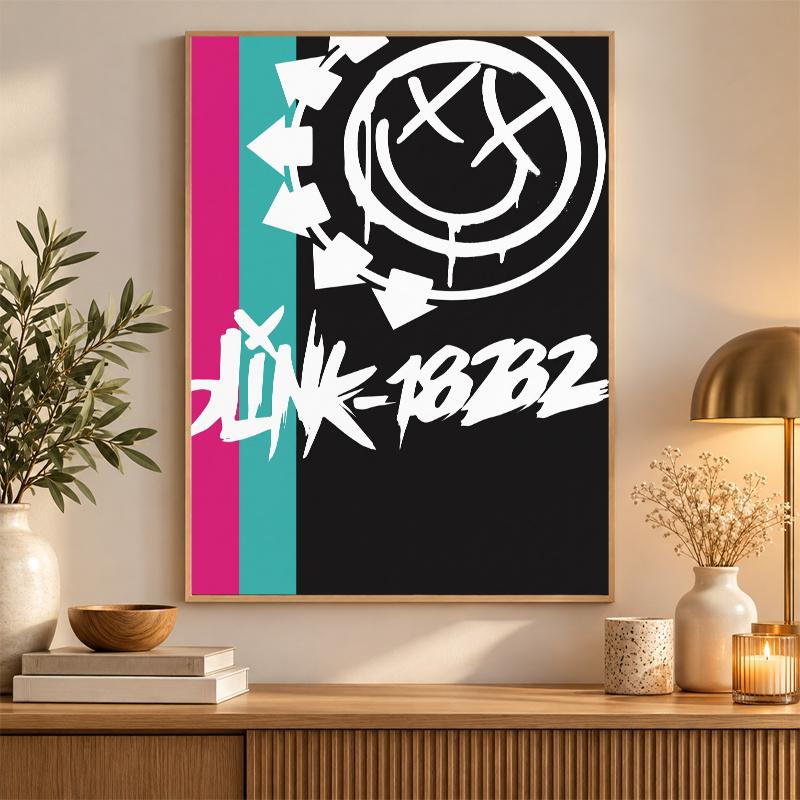 Blink-182 Diamond Painting Kit 5D Full Drill DIY Diamond Mosaic Wall Art Home Decor