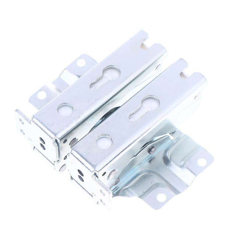 2PCS Fridge Freezer Door Hinge JS99 JS08 JS88 Built-in Type Flat Refrigerator Door Closer Refrigeration Hinge Replacement