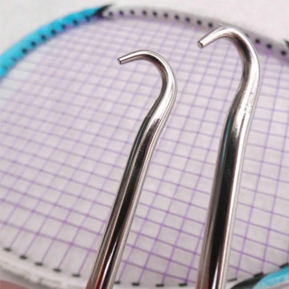 Badminton Tennis Stringing Hook Stainless Steel String Assistance Puller Exercise Equipment