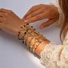 Handmade Spacer Beads Bracelet Bohemian Style OT Ring-clasps Bracelet  Daily