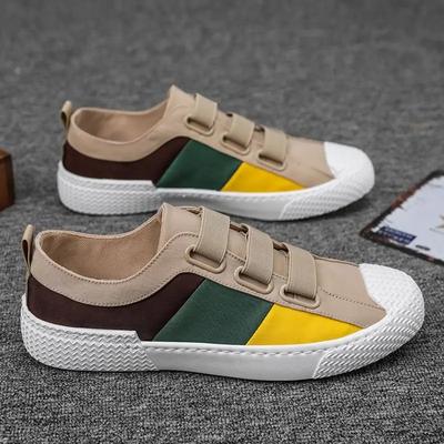 Men's Vulcanized Shoes New In Designer Sneakers Breathable Men Loafers Canvas Mocassins Soft Sole Comfortable Casual Shoes Flats