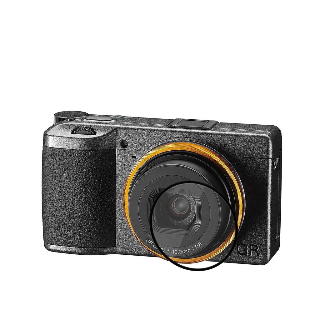 Kinokoo UV-Filter für RICOH Digitalkameras GRIII/GR3, Set mit 2 Stück, 9H Hartglas, Hohe Lichtdurchlässigkeit, Fingerabdruckresistent, Blasenfrei, Glas,