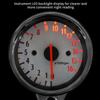 Retro Motorcycle Tachometer Monitoring 1.6W Metal Housing Electronic Inductive Pointers RPM Gauge for Bike Customization