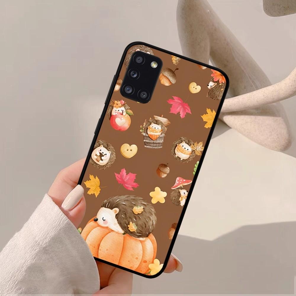 

hedgehog animal Phone Case For Samsung A 10 11 12 13 20 21 22 30 31 32 40 51 52 53 70 71 72 73 91 13 shell Samsung A52