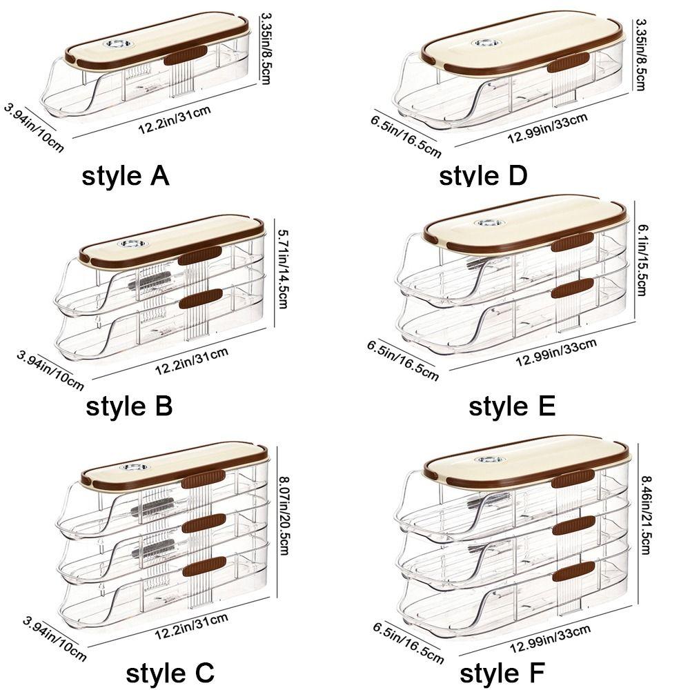 Food Grade Refrigerator Egg Storage Box BPA Free Egg Storage Box  for Home