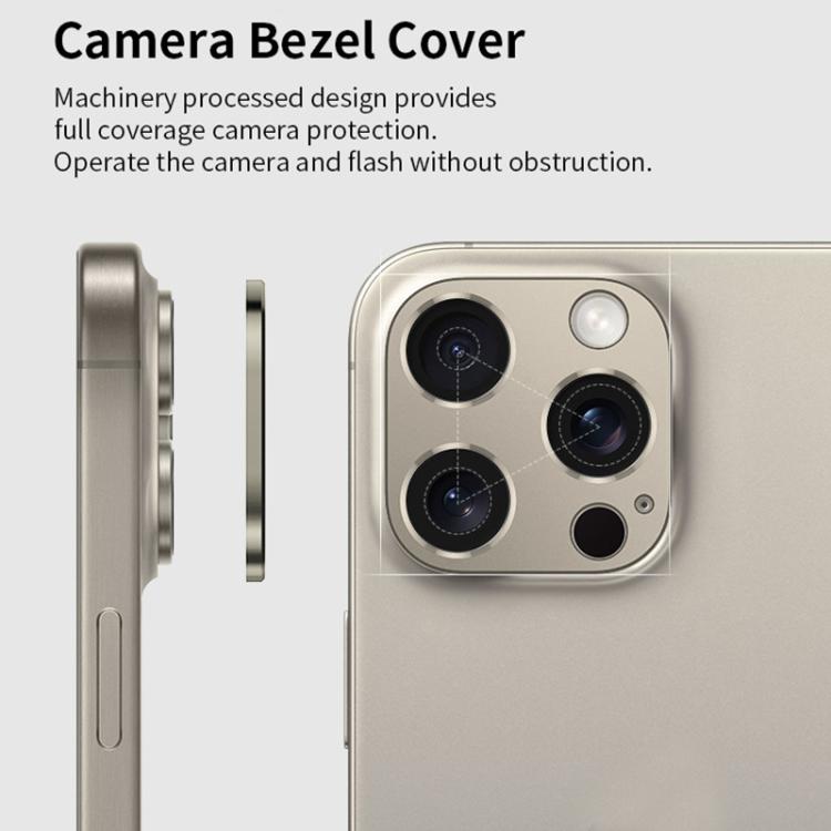 XDcase Titanium Alloy Hollow Camera Lens Protector