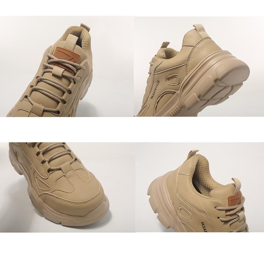 Safety Shoes Men Steel Toe Work Shoes Anti-smash Anti-puncture Indestructible Shoes Protective Boots Industrial Shoes