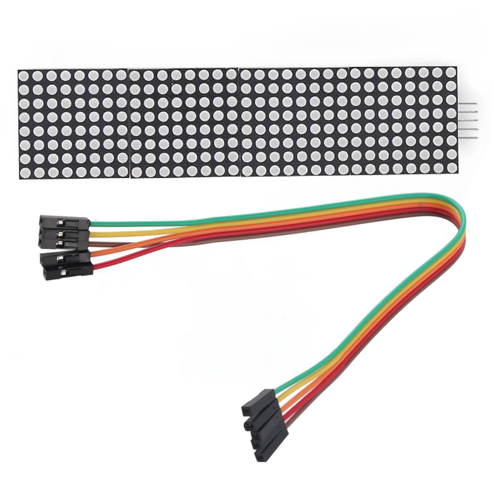 

Dot Matrix Control Module LED Single Chip Microcomputer Controller 4in1
