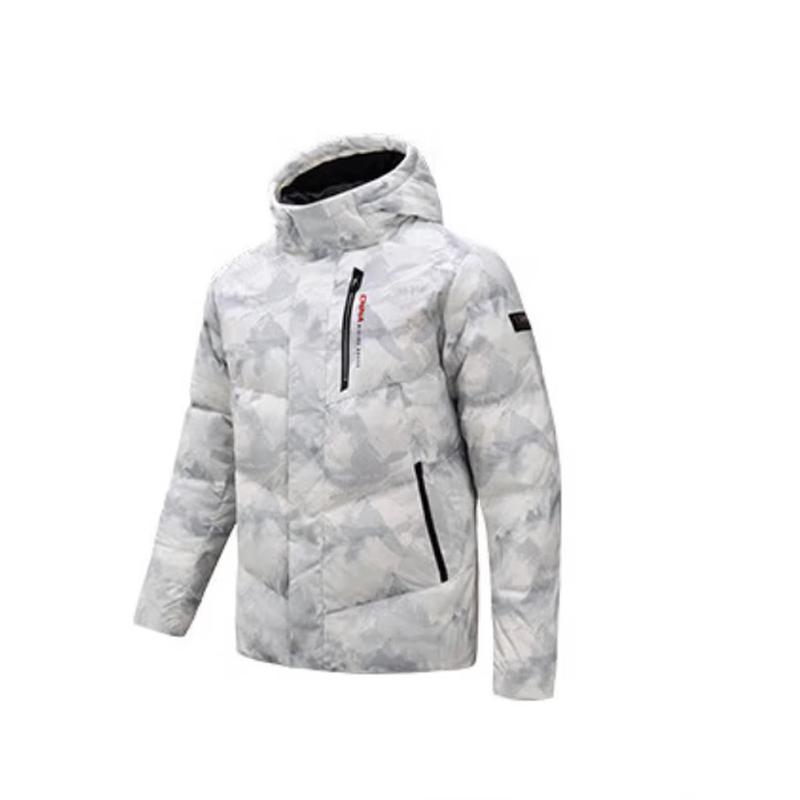 ANTA Men's Six-Degree Core RDS95 Toray Primeflex Water-Repellent Hooded Down Jacket