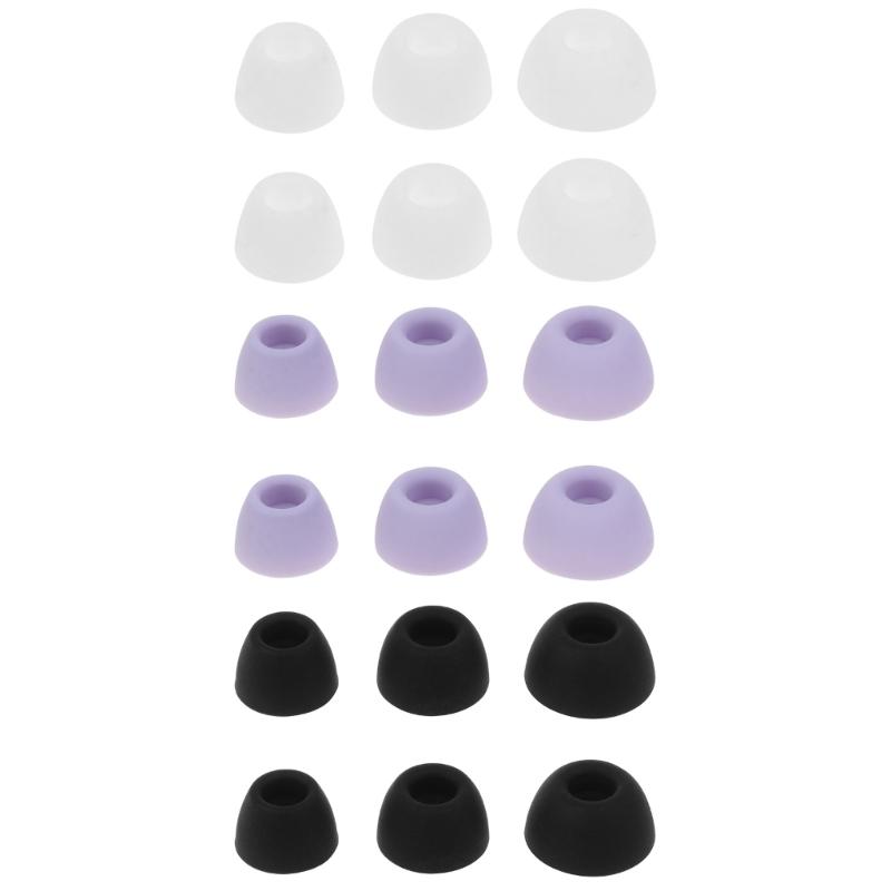 3Pairs Earbuds Cover In-Ear Tips Soft Silicone Ear Buds Accessories for SM R510 Galaxy buds2 pro Sports Earphone Eartips